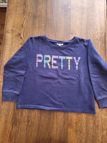 1 sweat fille 8 ans