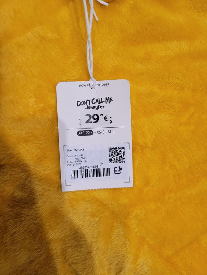 Poncho Simba Disney, taille 2XS -3XS - photo numéro 2