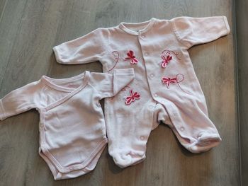 Body et Pyjama Prématuré Fille