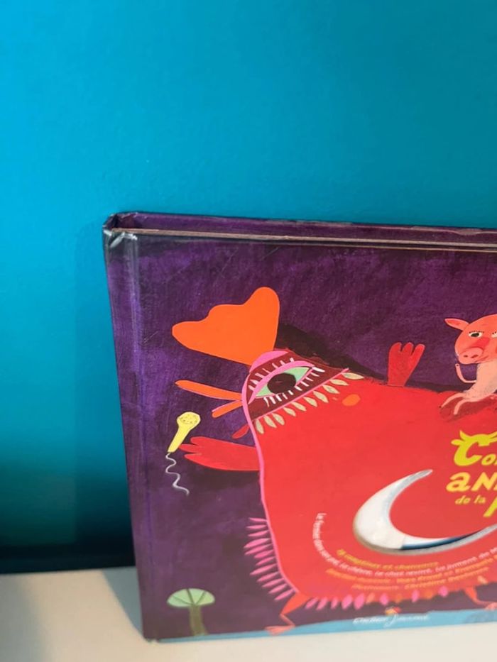 Livre de comptines des animaux de la ferme avec CD - photo numéro 2