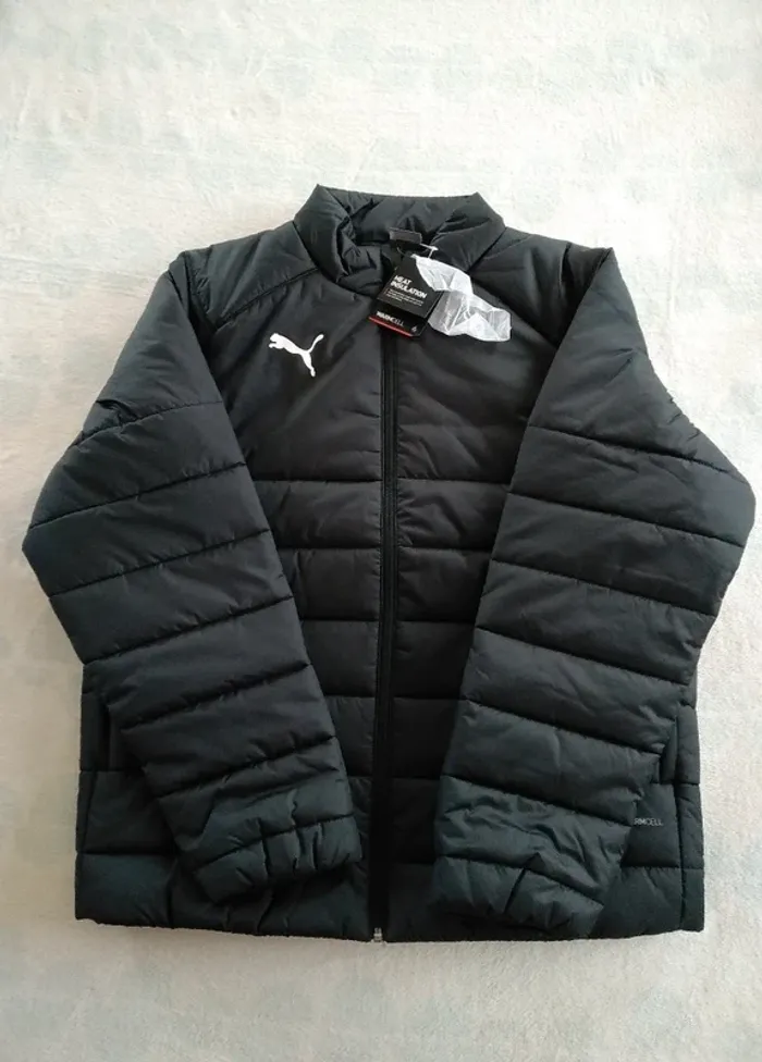 Doudoune noire Puma