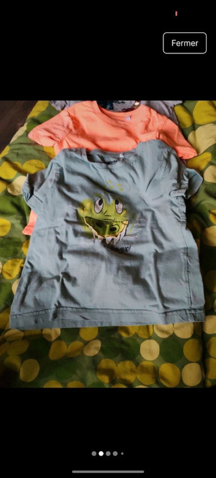 Lot de 4 tee shirt - photo numéro 2