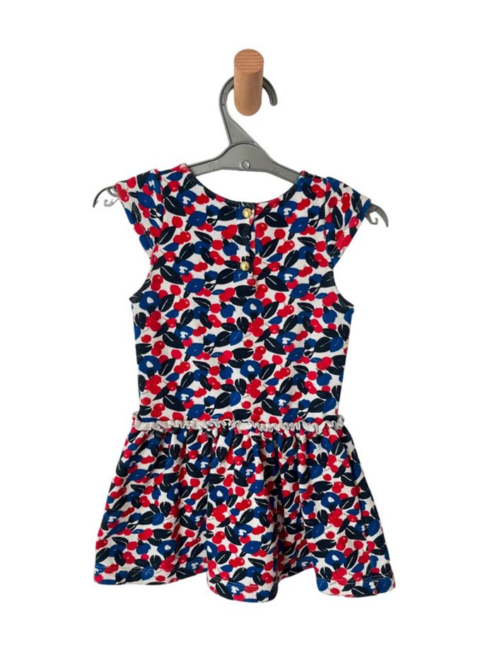 Robe bleu, blanc, rouge - Petit Bateau 3 ans (95cm) - photo numéro 2