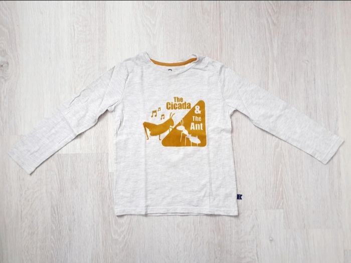 T-shirt gris clair - Okaïdi