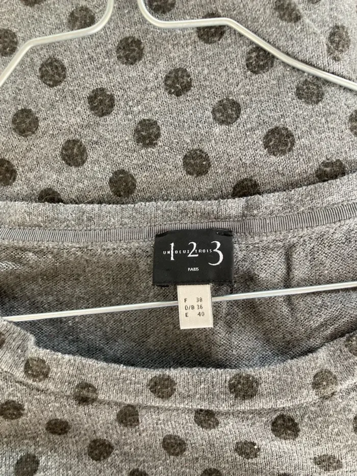 T-shirt 1.2.3 taille 38 - photo numéro 3