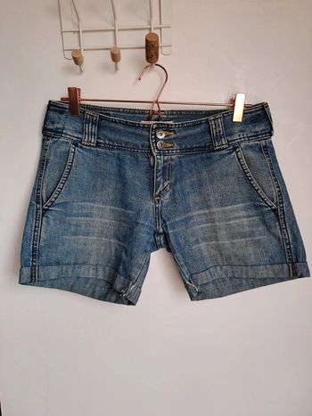 Short en jean taille basse taille 38
