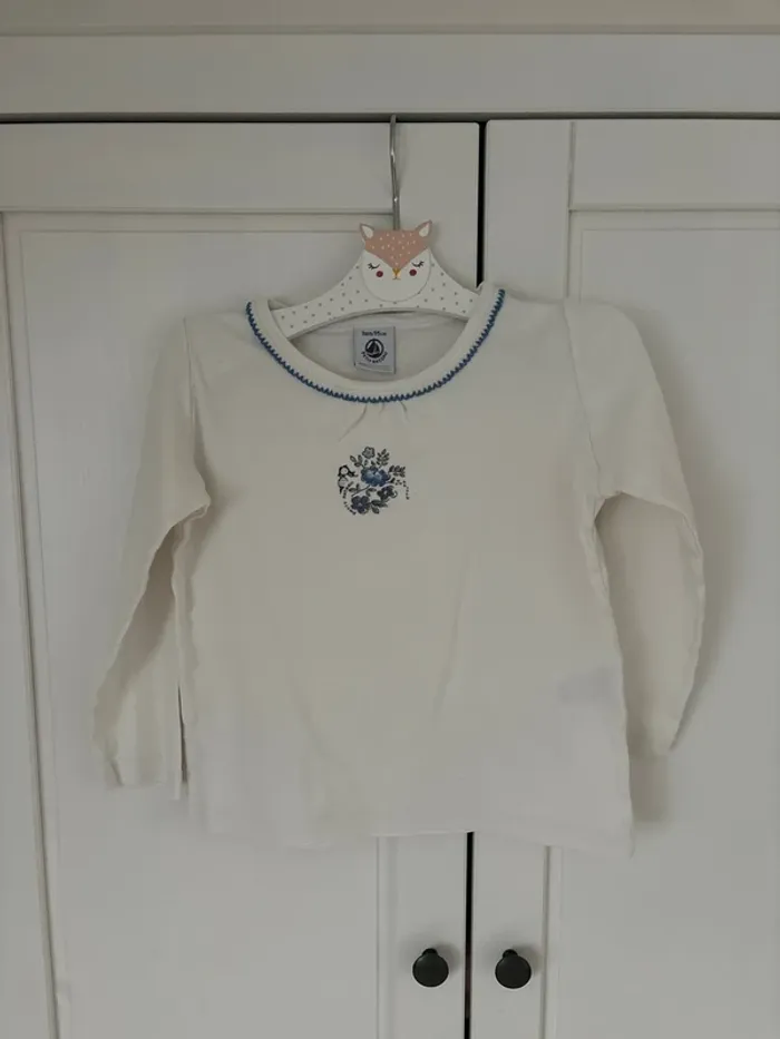 Haut de pyjama 2/3 ans Petit Bateau