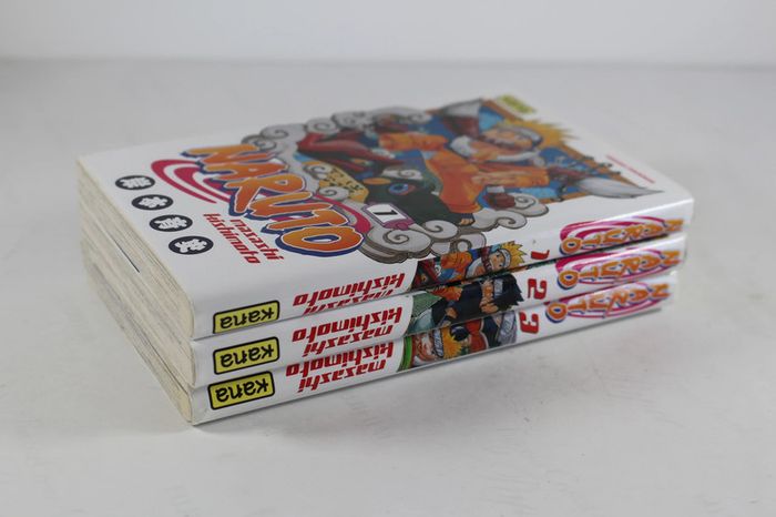 Naruto Manga Tome 1 à 3