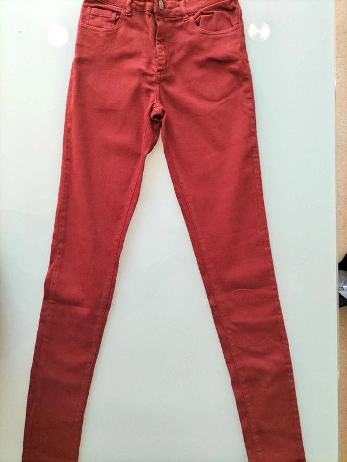 Pantalon bordeau taille 34/36 - photo numéro 4