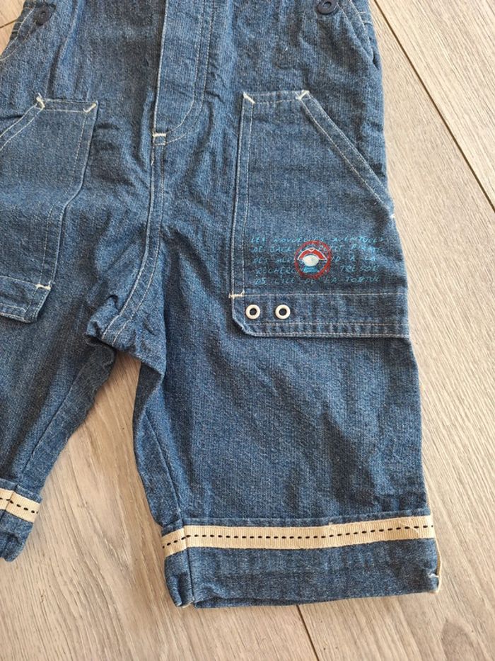 Salopette en jean 6 mois Sergent Major - photo numéro 2