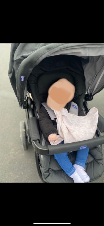 Poussette chicco trio activ3 complète