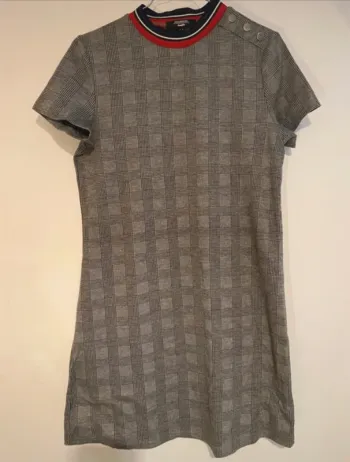 Robe droite à carreaux esprit british – Jennyfer – Taille M