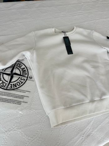 Stone island blanc 