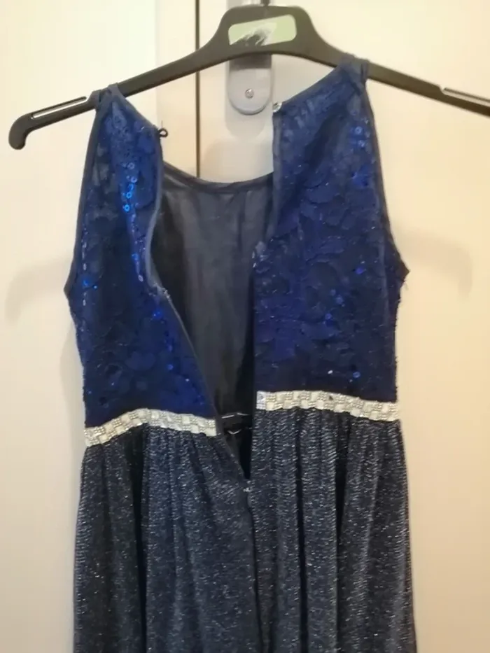 Robe cérémonie bleu marine - photo numéro 5
