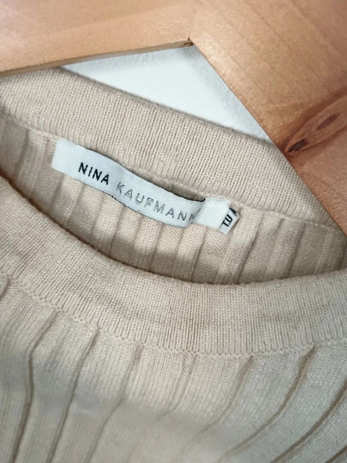 C5 Pull crème Nina Kaufmann TU - photo numéro 3