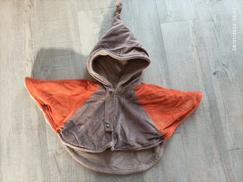 Poncho cape 3/6 mois