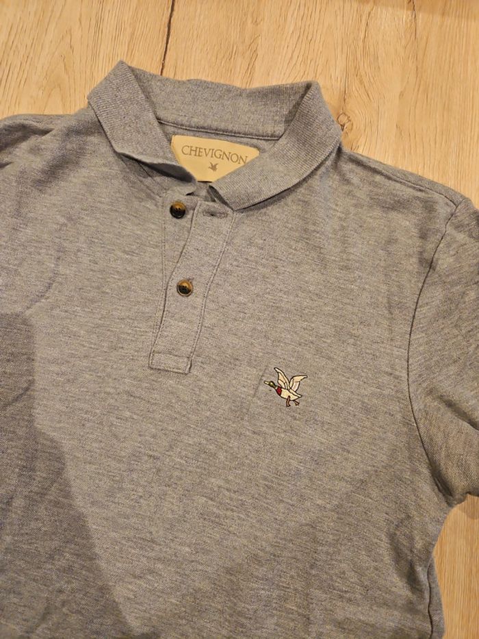 Polo gris - photo numéro 2