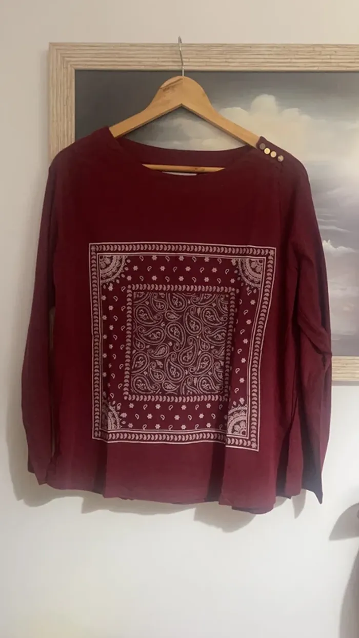 Camiseta manga larga