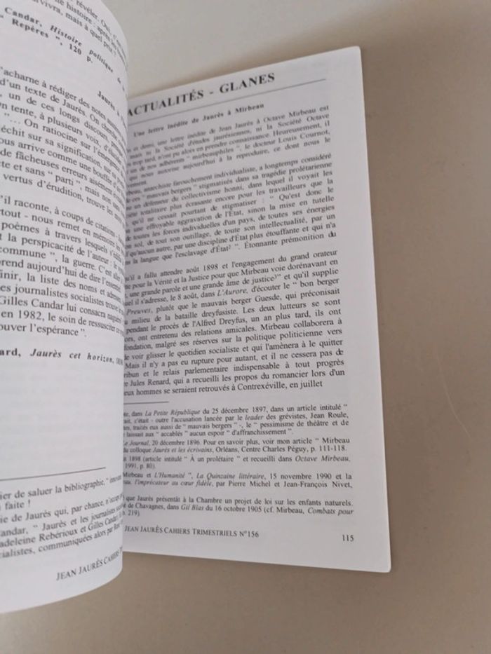 Jean Jaurès socialismes des juristes cahiers trimestriels numéro 156 - photo numéro 8