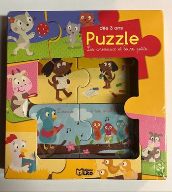 Puzzles Les animaux et leurs petits