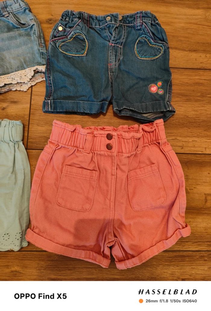 Lot de 5 shorts et 1 jupe - photo numéro 4