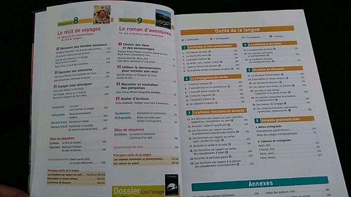 Manuel de français 5e Français en séquences - photo numéro 4