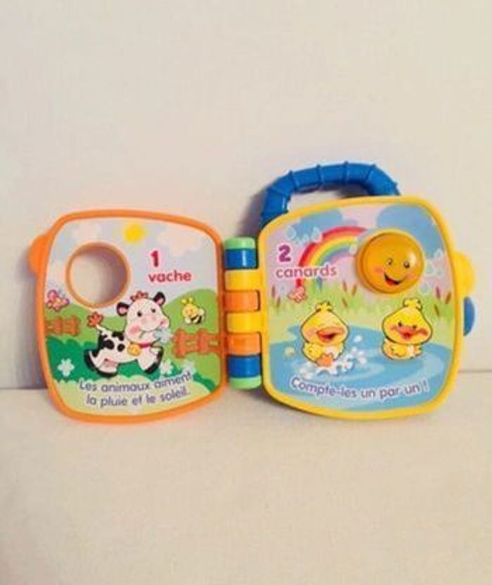 Livre interactif bébé Fisher price jouet électronique - photo numéro 3