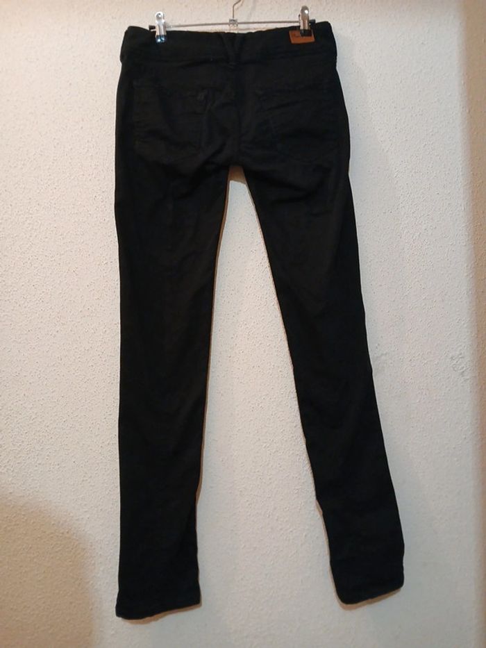 Jean noir femme basic " pépé jeans" taille 34 - photo numéro 5
