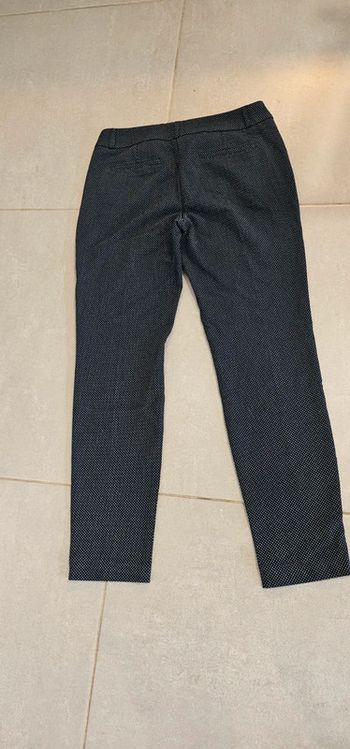 Chino marine Camaïeu petit point taille 40