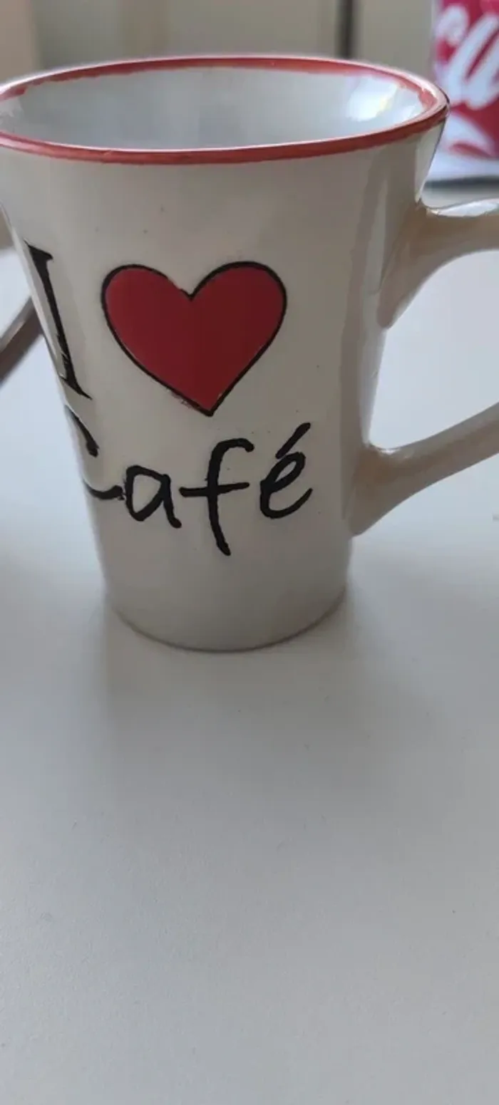 Lot de deux petites tasses - photo numéro 2