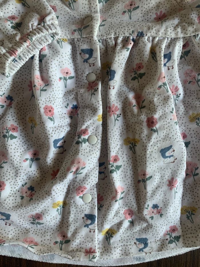 Robe et chameau Du pareil au même 3 mois fleurs - photo numéro 4