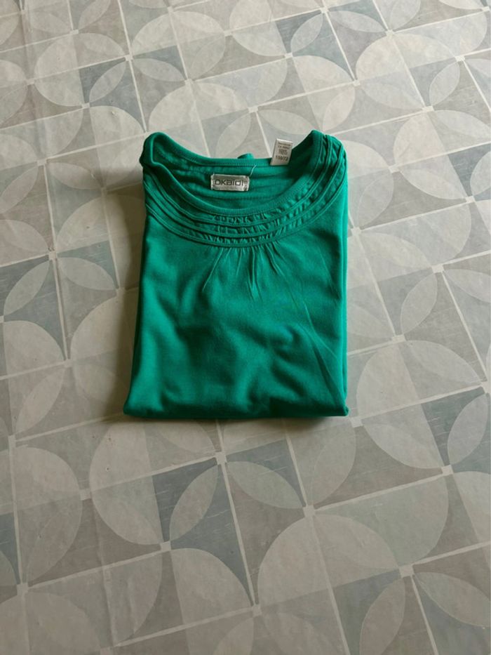 T shirt fille - 12 ans - Okaidi - en très bon état - photo numéro 3