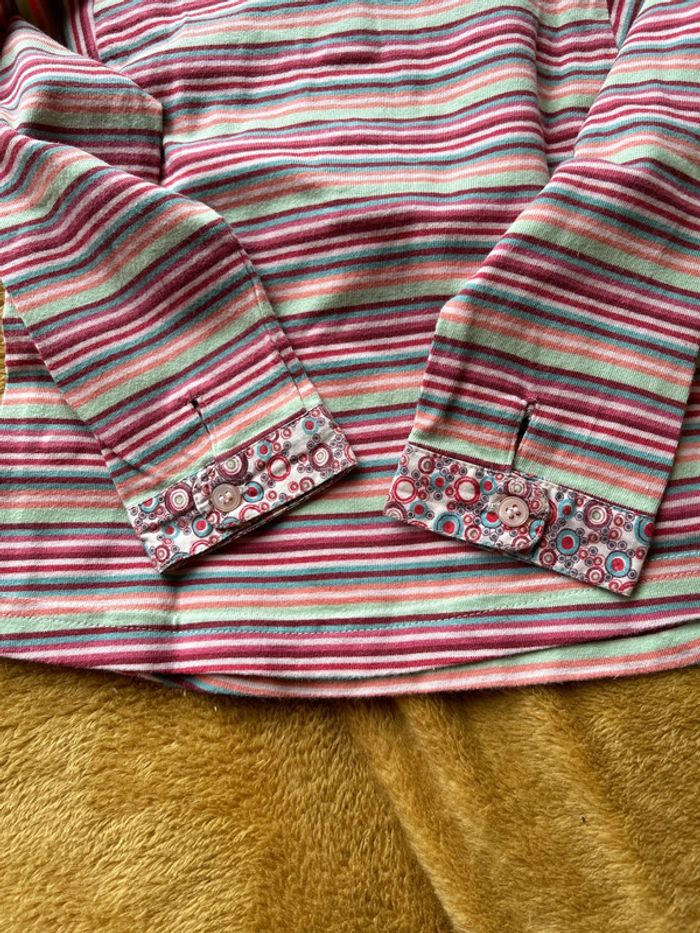 Dpam t shirt avec pression taille 18 mois  quasi neuf - photo numéro 6
