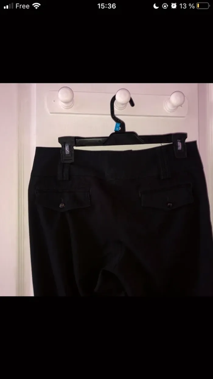 pantalon noir ici et maintenant femme 38 - photo numéro 9