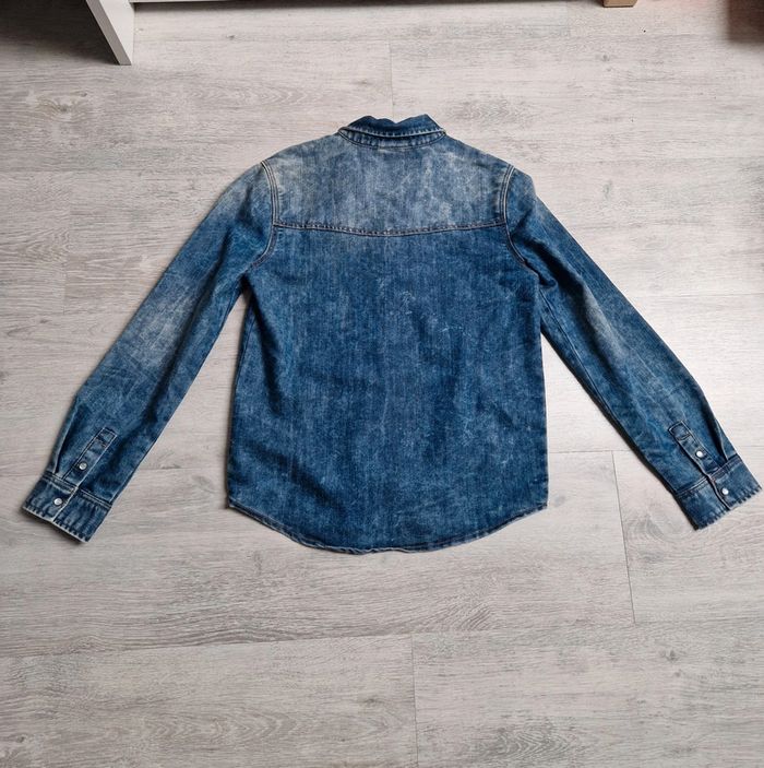 Chemise en jean délavé taille 12 ans Tape à l'œil - photo numéro 3