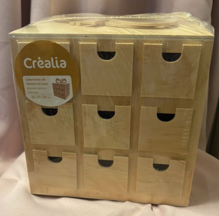 Calendrier de l’Avent à personnaliser en bois de crealia - photo numéro 4