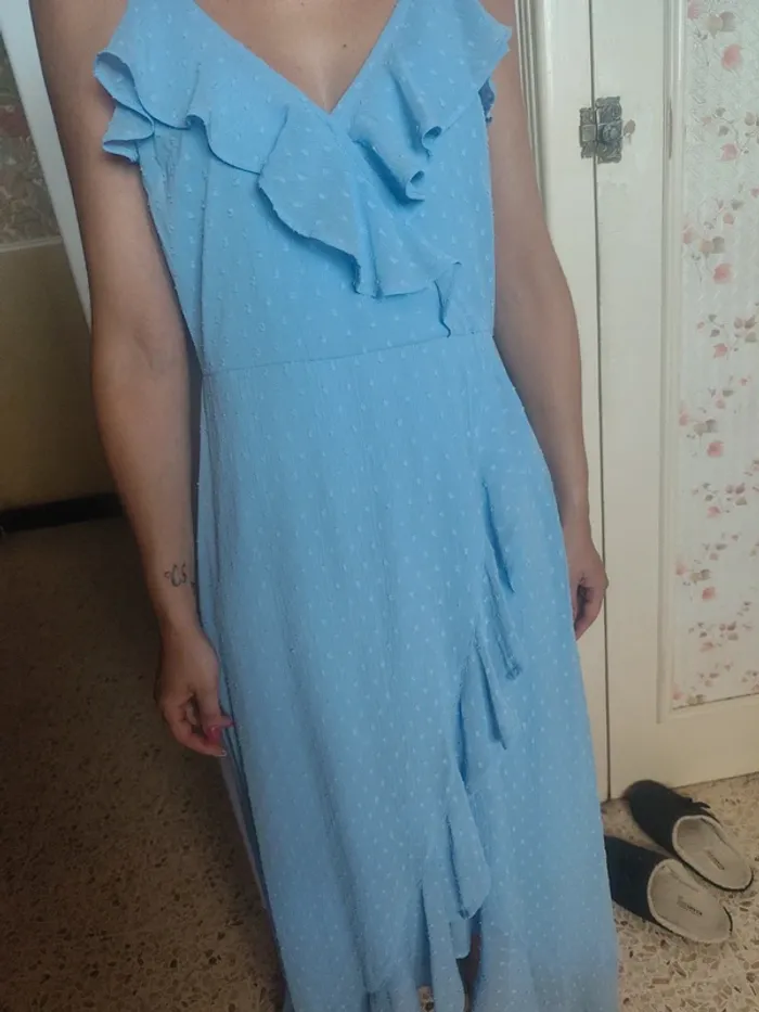 Robe bleu - photo numéro 3