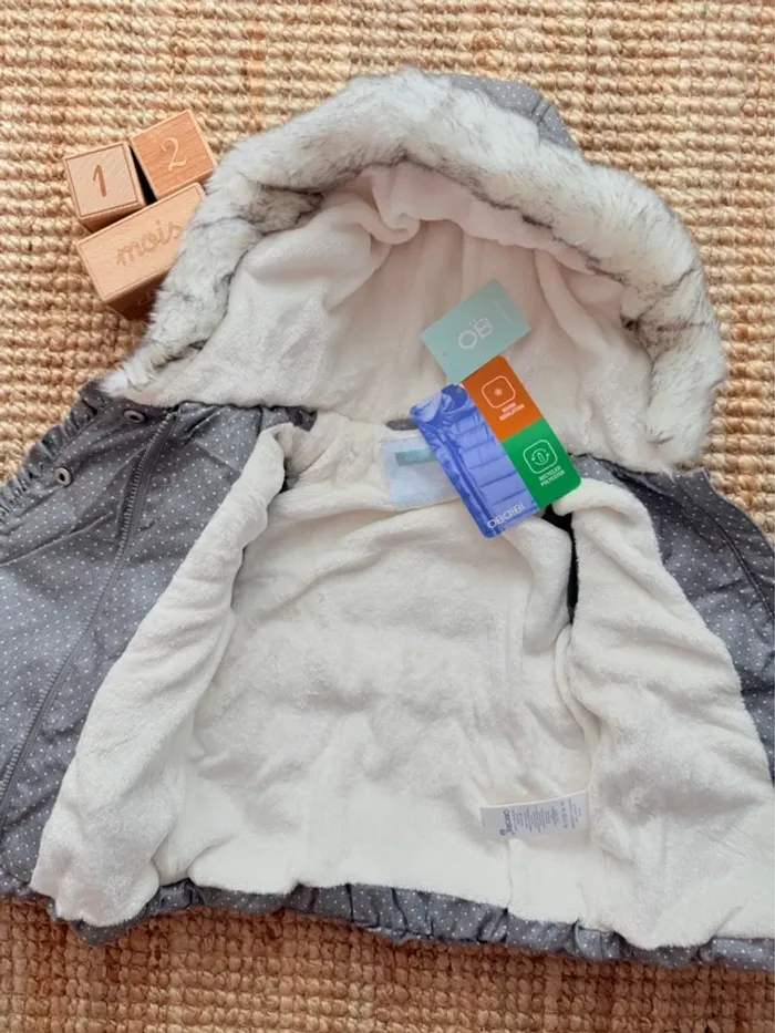 Manteau Obaibi 12mois / 74cm - photo numéro 3