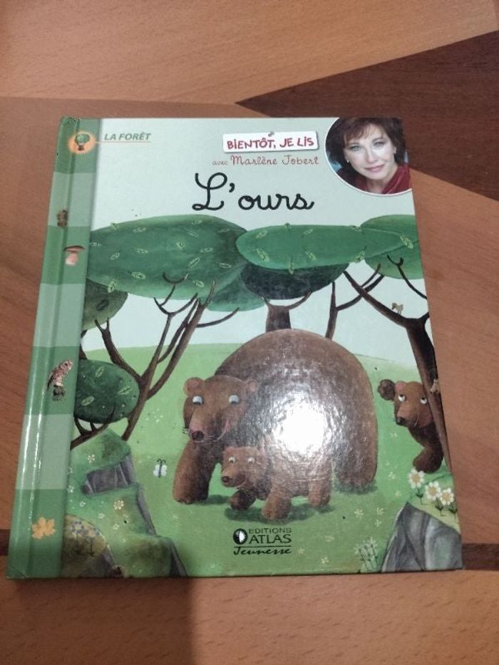 Album l'ours bientôt je lis + CD
