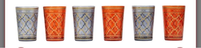 NEUF! Verre a thé x6 - photo numéro 3
