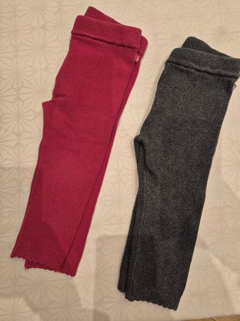 2 Leggings Obaibi 23 mois