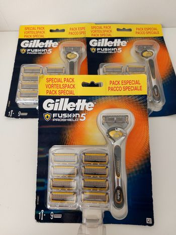 Lot 3 x Gillette Fusion 53 paquets