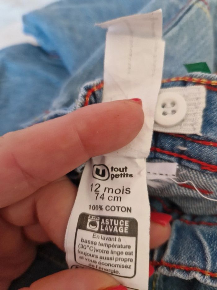 Lot 2 pantalons 12 mois - photo numéro 4