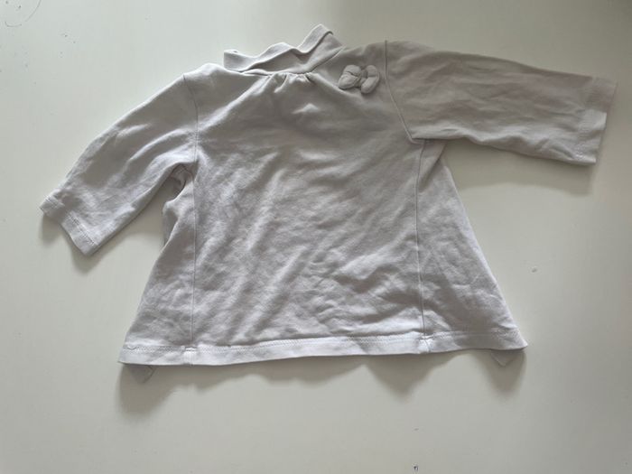 Pull fille blanc orchestra 1 mois