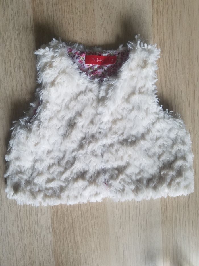 Veste sans manche 9 mois fille
