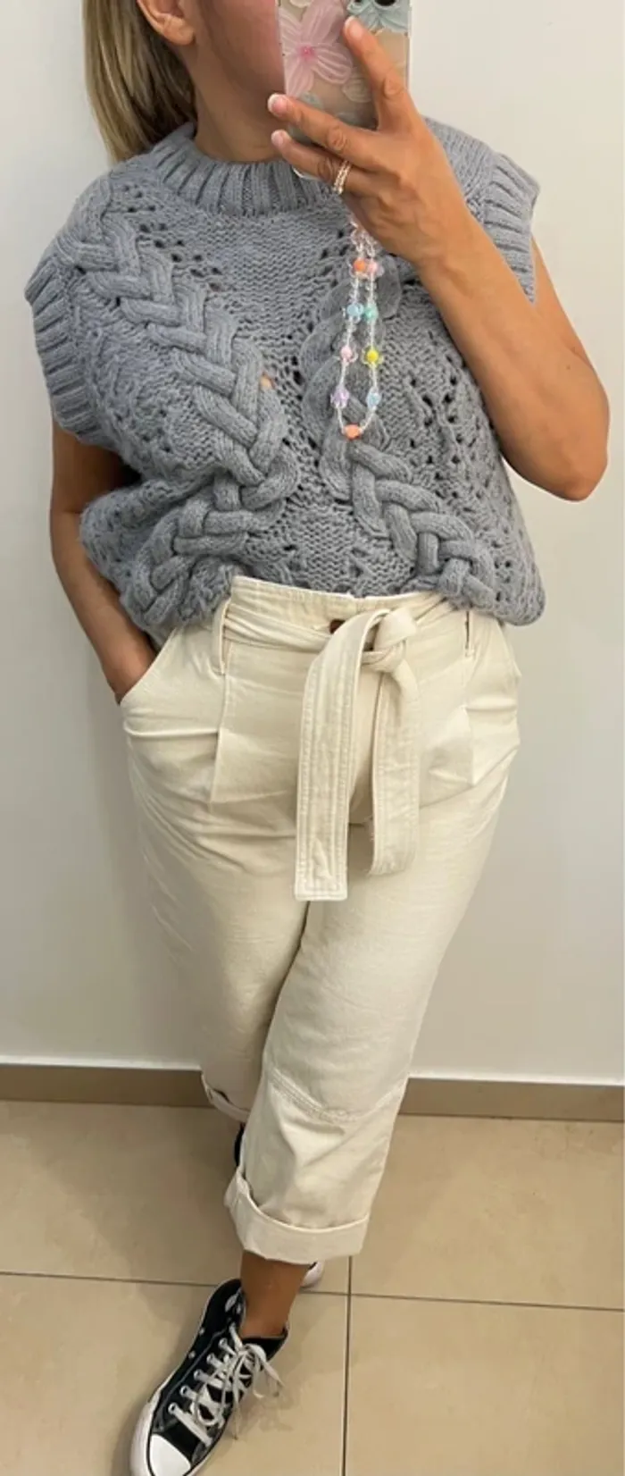 Pull Sans Manche ZARA - photo numéro 2