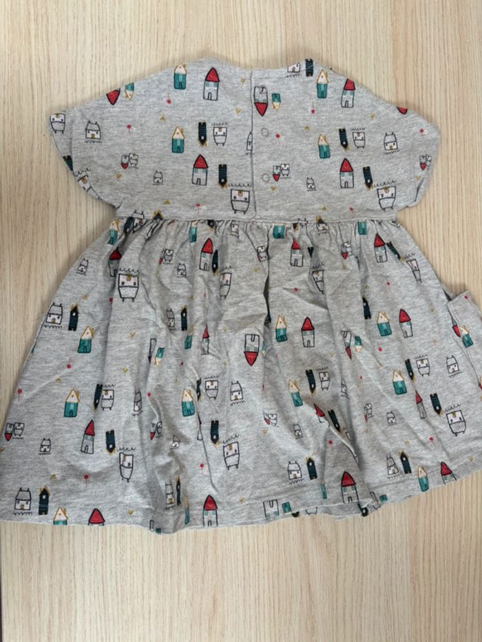 Robe imprimée maison Mamas & Papas taille 12 mois - photo numéro 4