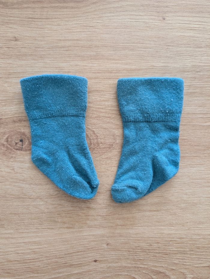 2 paires de chaussettes vertes, naissance - photo numéro 2