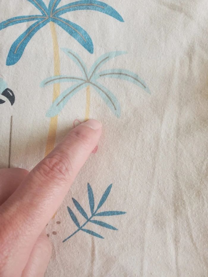 Tee shirt Bali Swing 10 ans kiabi jaune pâle - photo numéro 2