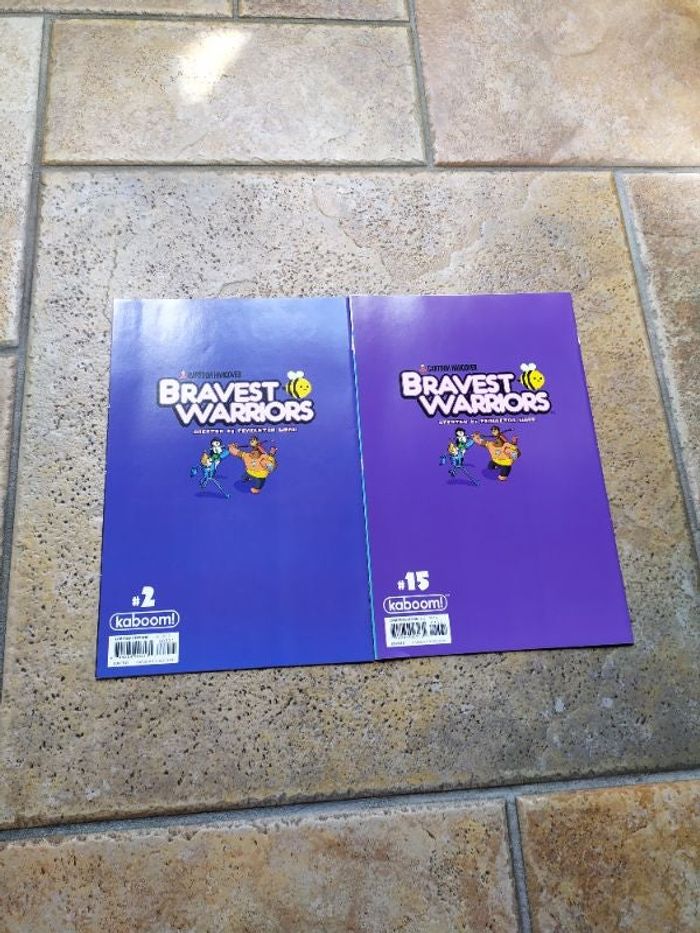 Lot de comics Bravest Warriors NEUFS